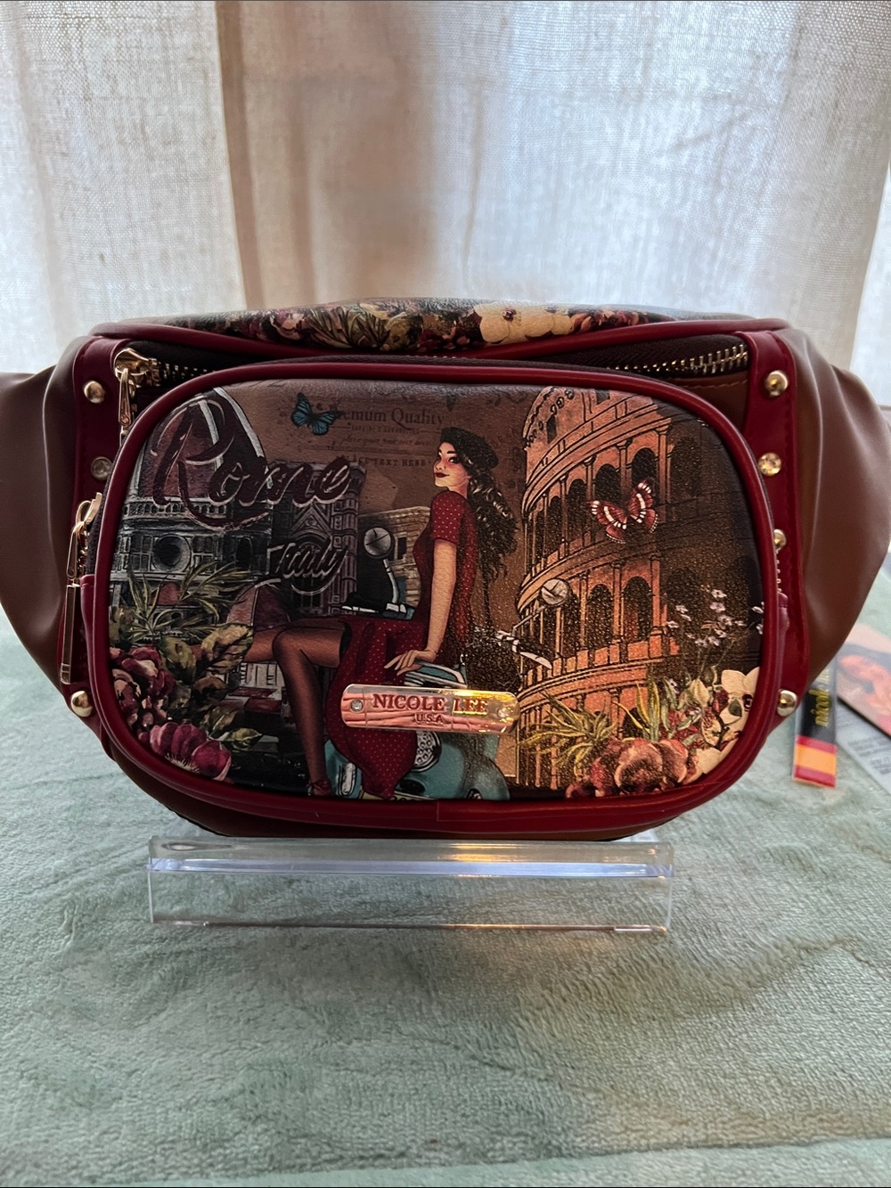 Nicole Lee hips  sack Crossbody new with tags